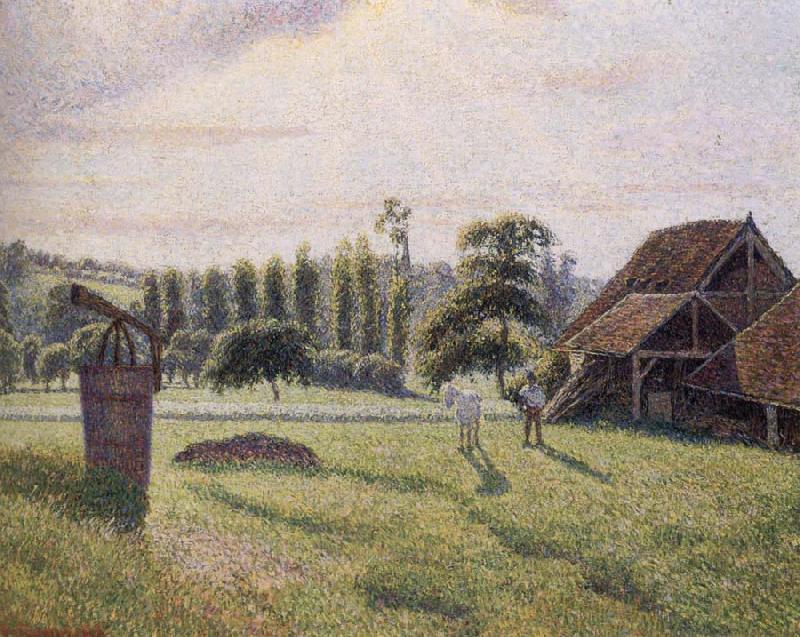 Camille Pissarro Briqueterie a Eragny oil painting image
